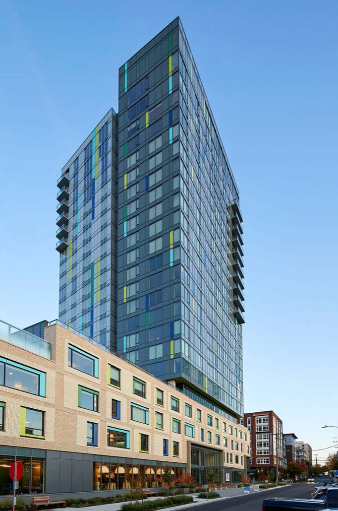 Murano senior living high-rise in Seattle, Washington