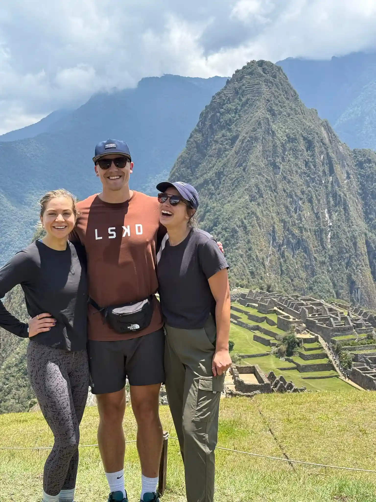 At Machu Picchu