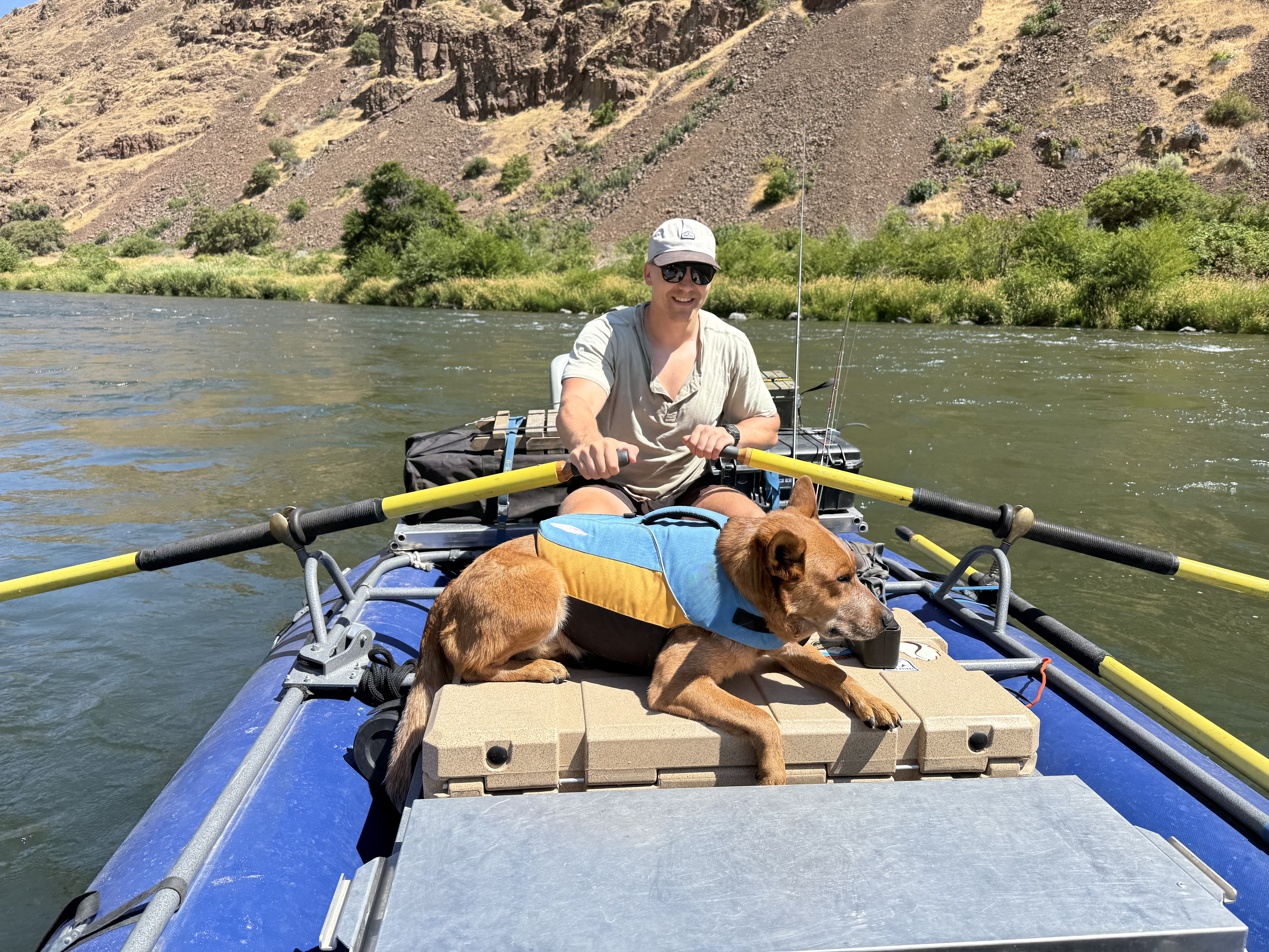 Rafting with Dale